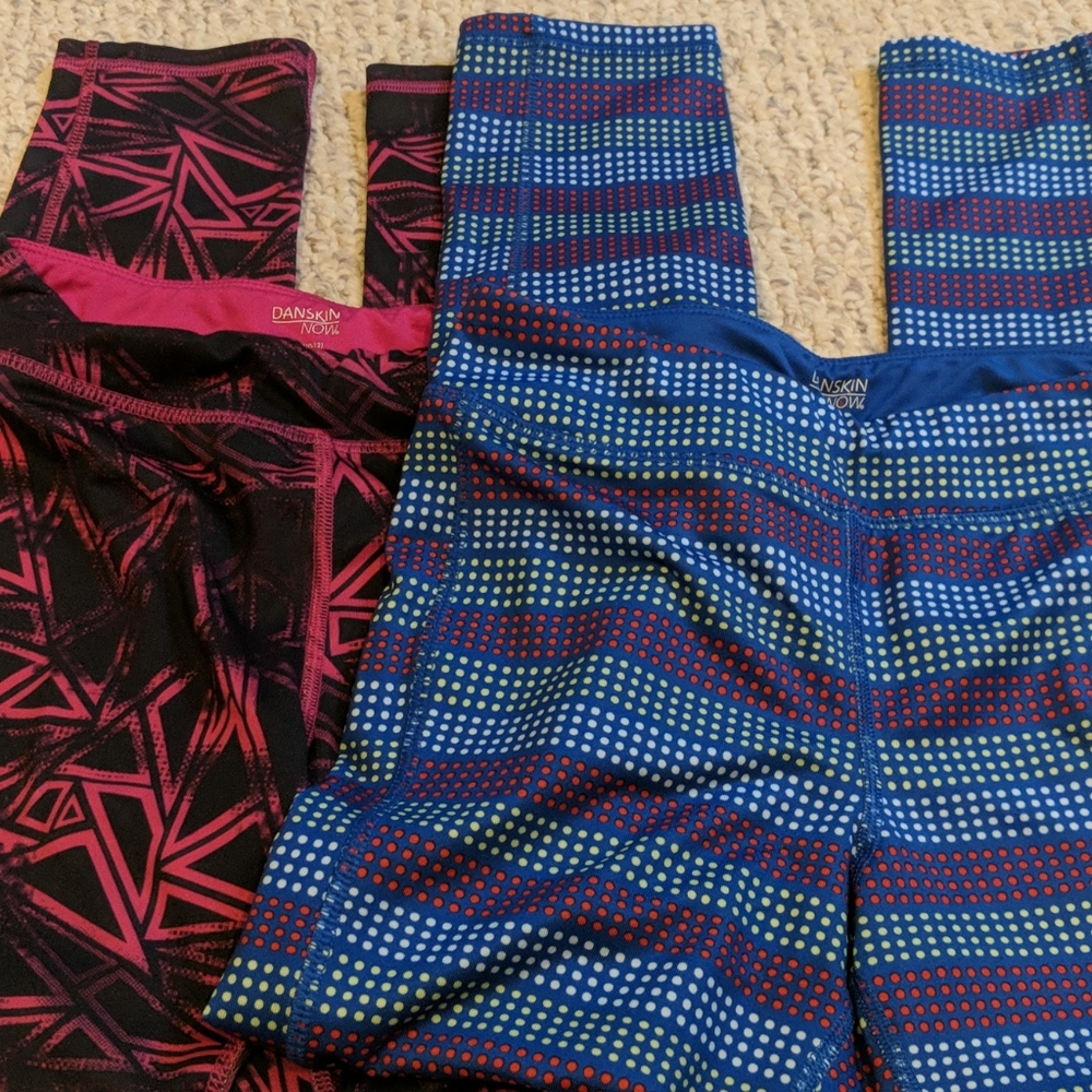 Girls Leggings lot, 2 full length, 2 capri